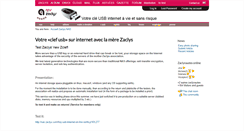 Desktop Screenshot of nas.zaclys.com