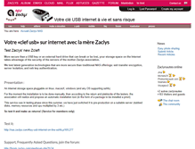 Tablet Screenshot of nas.zaclys.com